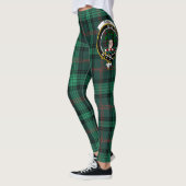 Scotstee Clan Ross Junting Modern Wappen Tartan Leggings (Links)