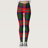 Scotstee Clan Roxburgh Tartan Frauen Leggings (Vorderseite)