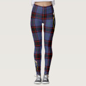 Scotstee Clan Rutherford Jagd Wappen Tartan Wome Leggings (Vorderseite)