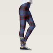 Scotstee Clan Rutherford Jagd Wappen Tartan Wome Leggings (Rechts)