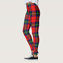 Scotstee Clan Ruthven Tartan Frauen Leggings