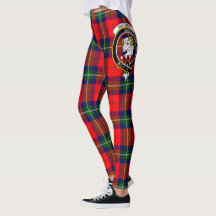Scotstee Clan Ruthven Wappen Tartan Frauen Legging