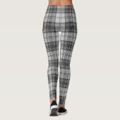 Scotstee Clan Sandilands Gray Wappen Tartan Women Leggings (Rückseite)
