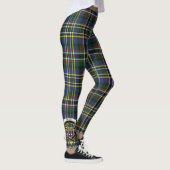 Scotstee Clan Scott Green Modern Wappen Tartan Leggings (Rechts)