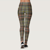 Scotstee Clan Scott Green Weathered Crest Tartan Leggings (Rückseite)