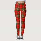 Scotstee Clan Scott Wappen Tartan Women Leggings (Vorderseite)