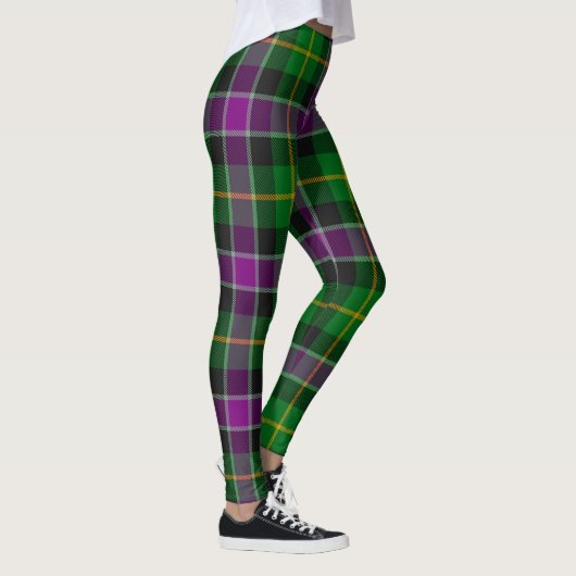Scotstee Clan Selkirk Tartan Frauen Leggings (Rechts)