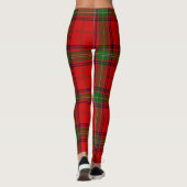 Scotstee Clan Seton Tartan Frauen Leggings (Rückseite)