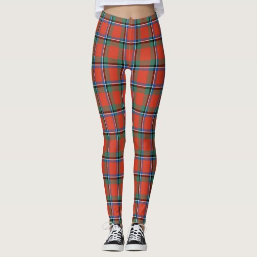 Scotstee Clan Sinclair Ancient Tartan Women Leggings (Vorderseite)