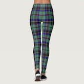 Scotstee Clan Stevenson Tartan Frauen Leggings (Rückseite)