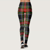 Scotstee Clan Stewart High Stewards Wappen Tartan Leggings (Rückseite)