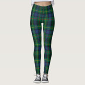 Scotstee Clan Stewart Hunting Modern Tartan Women Leggings (Vorderseite)