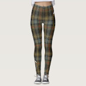 Scotstee Clan Stewart Hunting Weathered Wappen Leggings (Vorderseite)