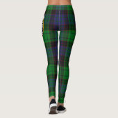 Scotstee Clan Stewart Old Modern Wappen Tartan Leggings (Rückseite)