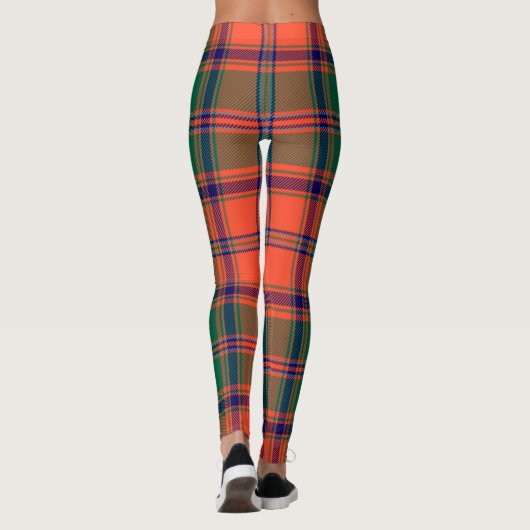 Scotstee Clan Stewart von Appin Ancient Tartan Wom Leggings (Rückseite)