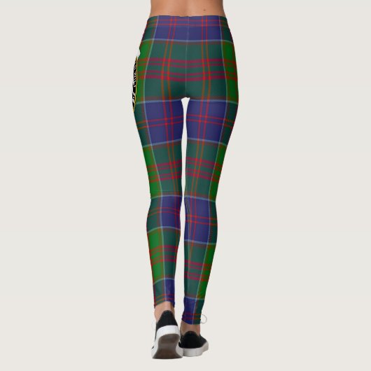 Scotstee Clan Stewart von Appin Hunting Wappen Tar Leggings (Rückseite)