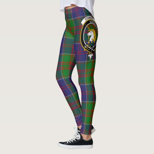 Scotstee Clan Stewart von Appin Hunting Wappen Tar Leggings (Links)