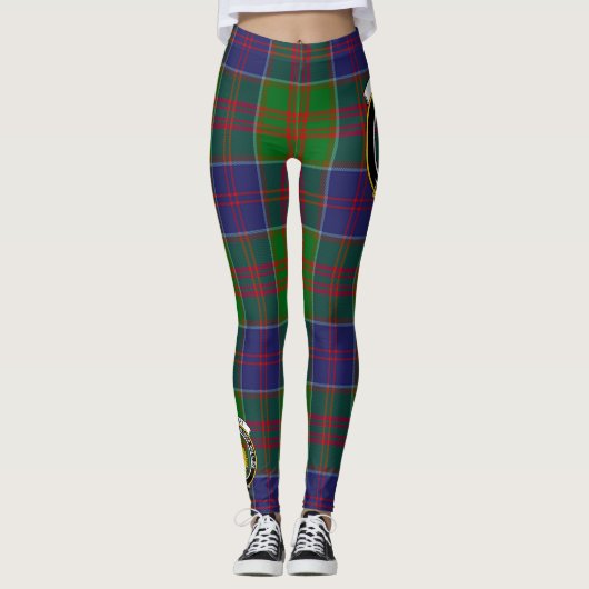 Scotstee Clan Stewart von Appin Hunting Wappen Tar Leggings (Vorderseite)