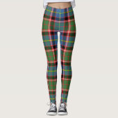 Scotstee Clan Stirling Tartan Frauen Leggings (Vorderseite)