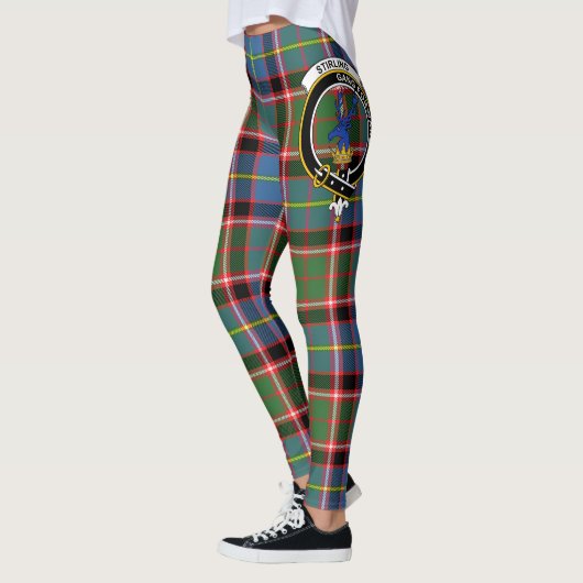 Scotstee Clan Stirling Wappen Tartan Women Legging Leggings (Links)