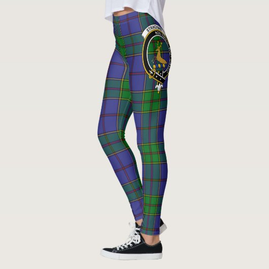 Scotstee Clan Strachan Wappen Tartan Women Legging Leggings (Links)