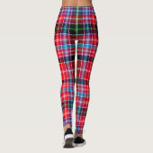 Scotstee Clan Straiton Tartan Frauen Leggings (Rückseite)