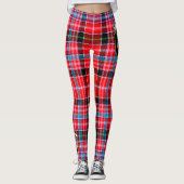 Scotstee Clan Straiton Wappen Tartan Women Legging Leggings (Vorderseite)