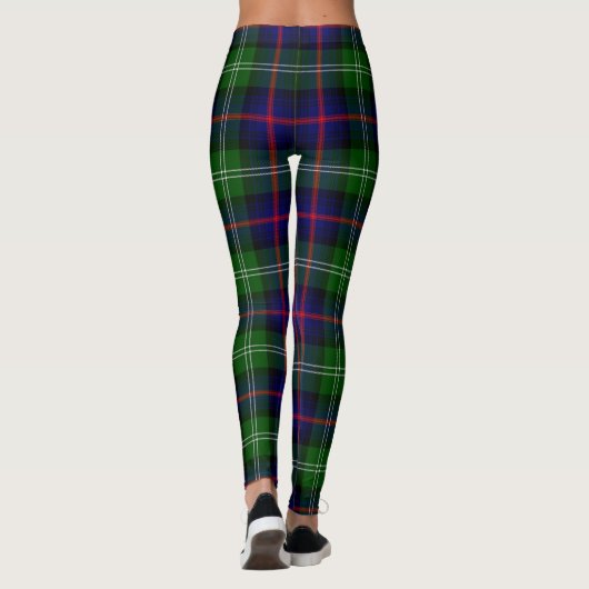 Scotstee Clan Sutherland Tartan Frauen Leggings (Rückseite)