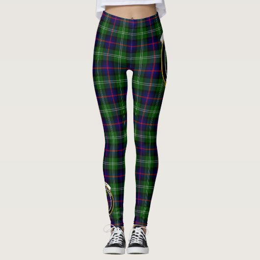 Scotstee Clan Swinton Wappen Tartan Women Leggings (Vorderseite)