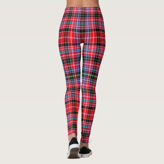 Scotstee Clan Udny Tartan Frauen Leggings (Rückseite)