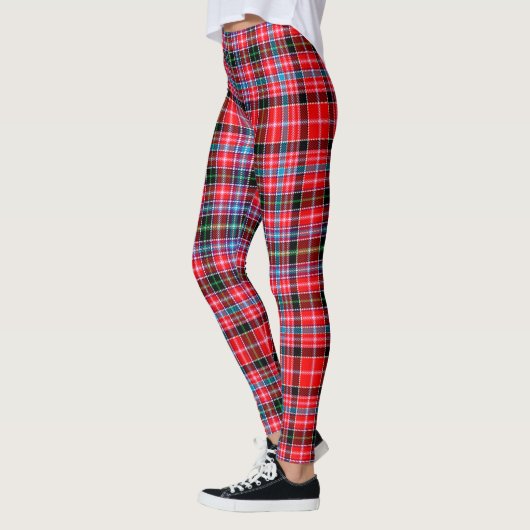 Scotstee Clan Udny Tartan Frauen Leggings (Links)