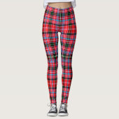 Scotstee Clan Udny Tartan Frauen Leggings (Vorderseite)