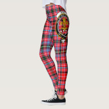Scotstee Clan Udny Wappen Tartan Women Leggings