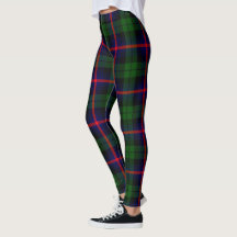 Scotstee Clan Urquhart Tartan Frauen Leggings