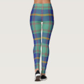 Scotstee Clan US Marine Tartan Frauen Leggings (Rückseite)