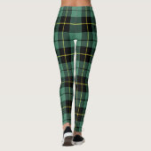 Scotstee Clan Wallace Ancient Tartan Women Legging Leggings (Rückseite)