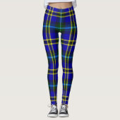 Scotstee Clan Weir Tartan Frauen Leggings (Vorderseite)