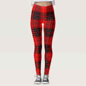 Scotstee Clan Wemyss Tartan Frauen Leggings (Vorderseite)