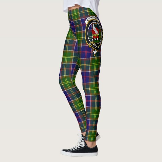 Scotstee Clan Whitefoord Wappen Tartan Women Leggings (Links)
