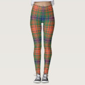 Scotstee Clan Wilson Tartan Frauen Leggings (Vorderseite)