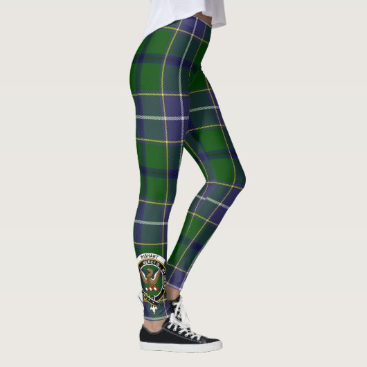Scotstee Clan Wishart Jagd Wappen Tartan Women L Leggings (Rechts)