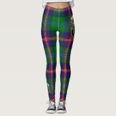 Scotstee Clan Young Wappen Tartan Women Leggings (Vorderseite)