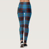 Scotstee Clan Zuhause Ancient Wappen Tartan Women Leggings (Rückseite)