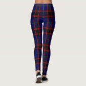 Scotstee Clan Zuhause Modern Tartan Frauen Legging Leggings (Rückseite)