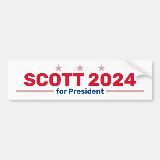 Scott 2024 Autoaufkleber (Vorne)