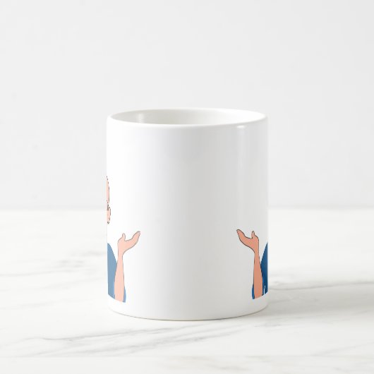 Scott Adams Parody Cartoon Kaffeetasse (Mittel)