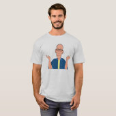 Scott Adams Parody Cartoon T-Shirt (Vorne ganz)