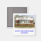 Scott AFB Magnet (Vorderseite/Rückseite)