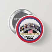 Scott Allen milder Stephens für Präsidenten 2012 Button (Vorne & Hinten)