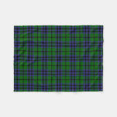 Scott Austin Tartan Kariert Fleecedecke (Vorderseite (Horizontal))